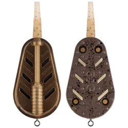 1PC Inline Method Feeder Carp Fishing Mould Bait Thrower Plumb 20g 30g 40g 50g Carp Fishing Bait Basket Feeder
