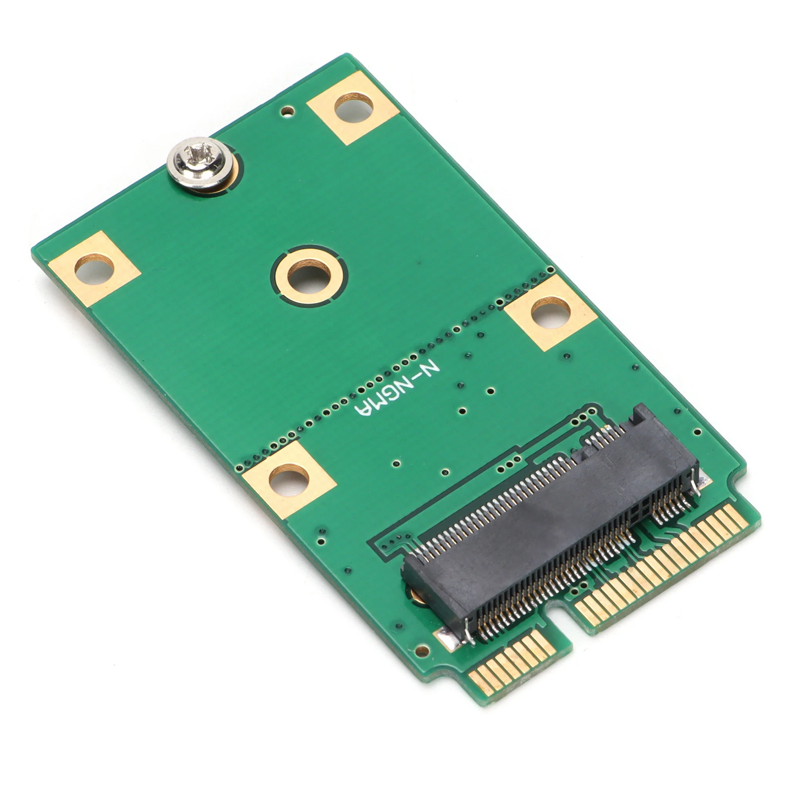 Msata Ssd Quick Install Light Weight 2 Fixing Holes Hard Disk Converter Adapter Card MSATA Adapter with Screws and Nuts for PCB