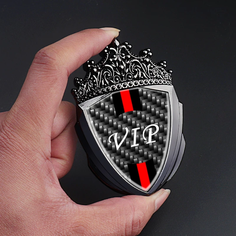 

Автомобильная боковая этикетка VIP Металлическая Автомобильная Этикетка 3D Трехмерная Персонализированная креативная для bmw Lexus несколько моделей автомобилей