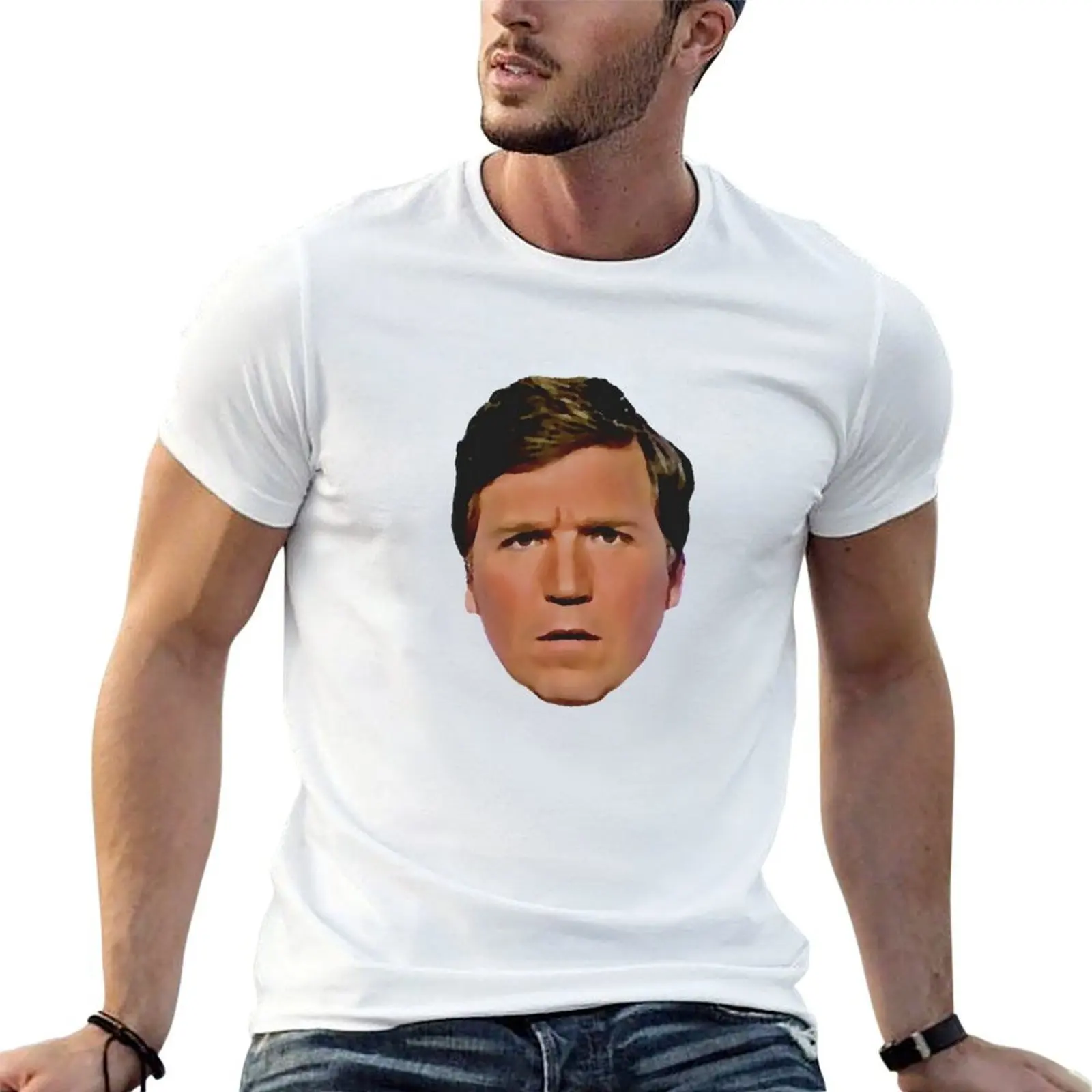 

You Can't Cuck The Tuck! - Tucker Carlson T-Shirt cotton t shirt man t shirts with prints cotton t shirts man 100% T-Shirt