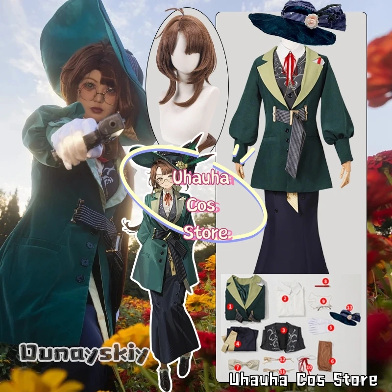 

{Uhauha Cos}Reverse:1999 Kakania Doctor Game Suit Gorgeous Uniform Cosplay Costume Halloween for Adult Women Dress s-2xl Outfit