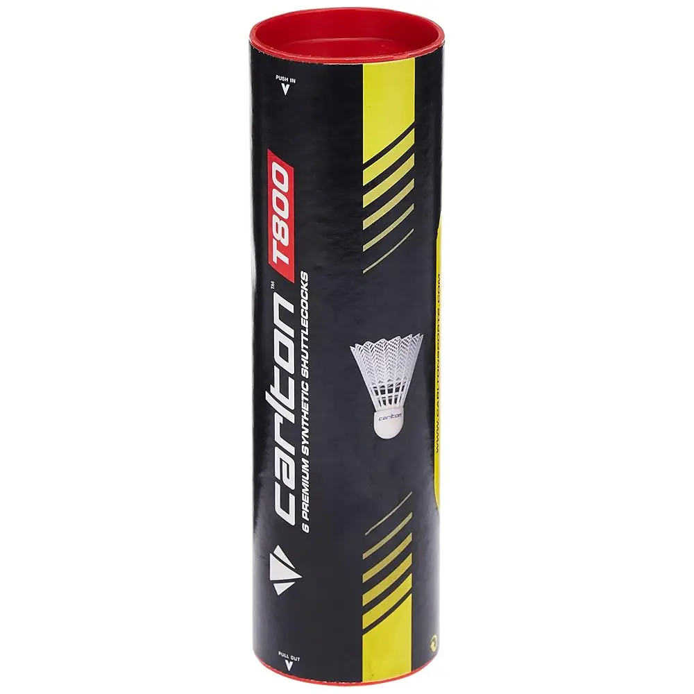 

Волан для бадминтона T-800 средней скорости, белый