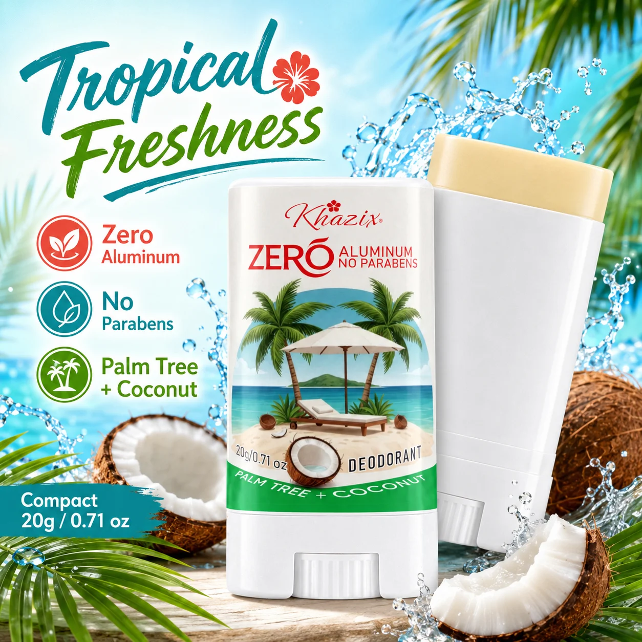 Underarm Deodorant Stick|Dual-Active Odor Fighting Formula|Shea Butter & Essential Oils Infused|Gentle Long-Lasting Freshness.Bo
