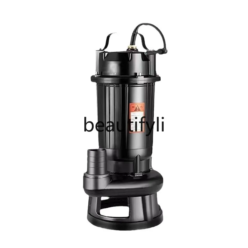 

Насос для резки сточных вод, 220 В, речной пруд, сельскохозяйственная канава, канализационный насос, насос для борьбы с наводнениями