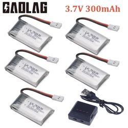 3.7V 300mAh 702030 Lipo Battery For Udi U816 U830 F180 E55 FQ777 FQ17W Hubsan H107 Syma X11C FY530 RC Drone RC Quadcopter Parts