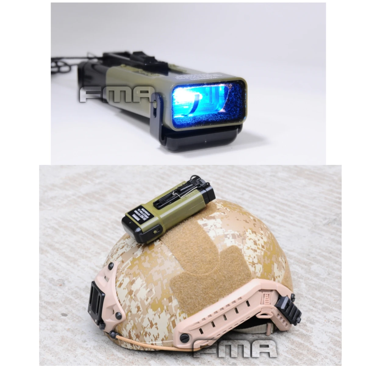 

Outdoor Supplies MS2000 Tactical Survival Helmet Light Rescue Signal Light Functional Version TB702