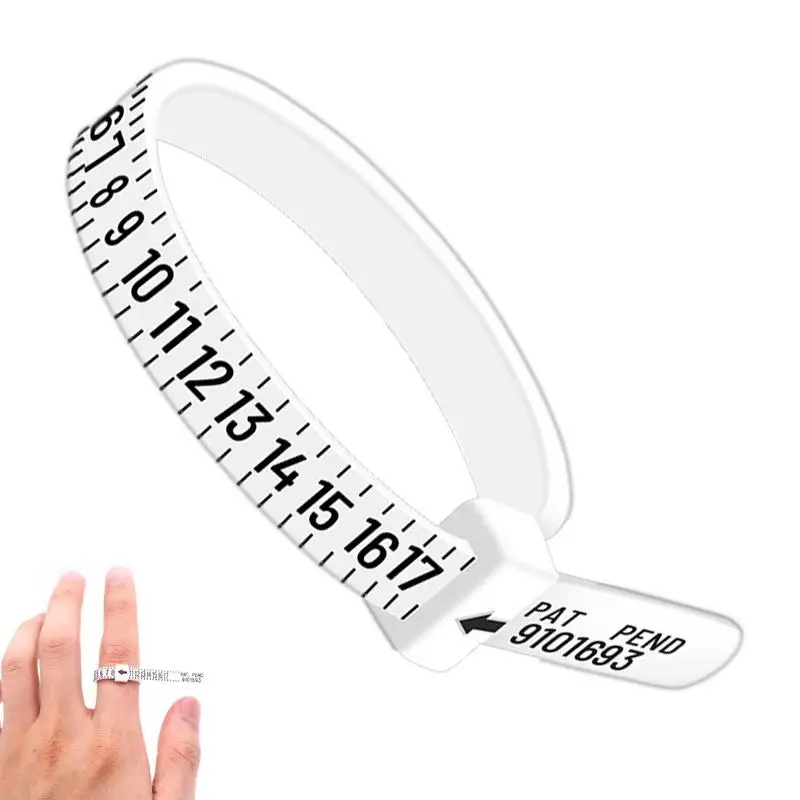 

Ring sizer Measure Official Finger Measure Gauge Men and Womens Sizes Jewelry Accessory Tools Newest Jewellery Tool