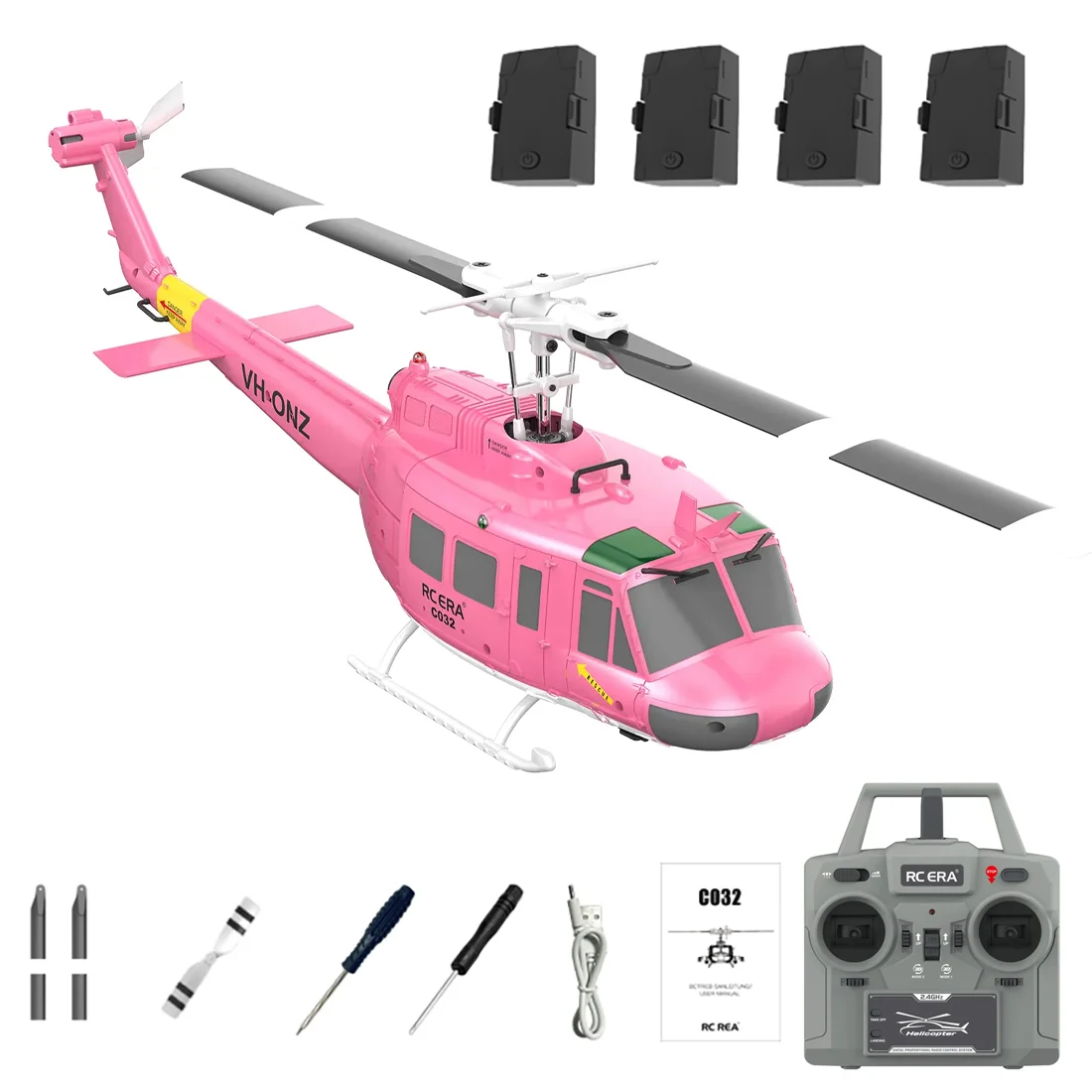 Drone Rc Bolide - C032 6CH Brushless RC Helicopter Flybarless
