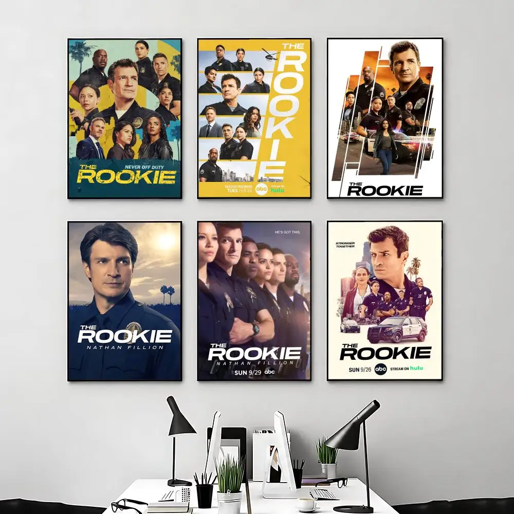 Movie The Rookie Poster Posters Anime Room Decor Decoration Movie Backpack Wall Interior Music Wall Art