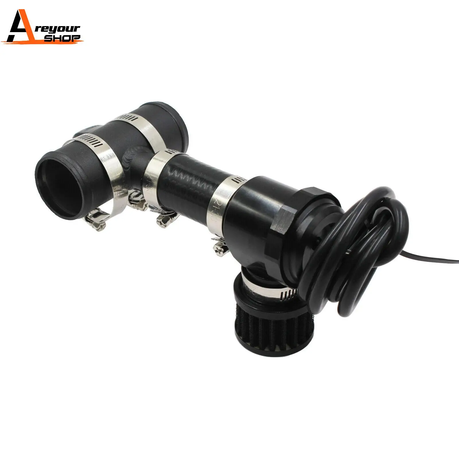 

Areyourshop Blow Off Valve & Clamps Kit for Can Am Maverick Turbo X3 BOV 120HP 2017 2018 2019 2020 2021 2022 Motorcycle Parts