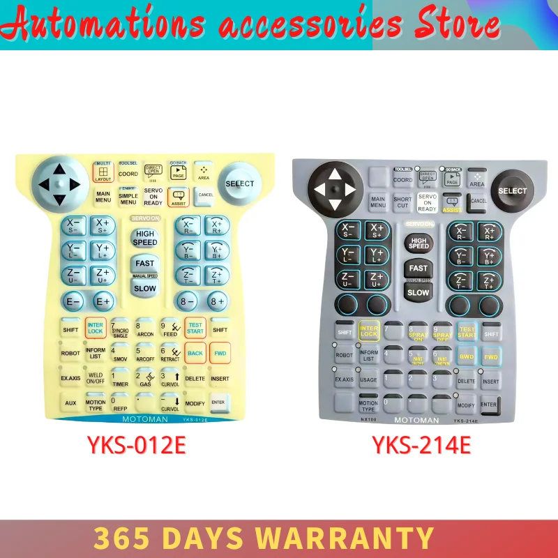 

New And Hot Membrane Keypad For DX100 YKS-012E YKS-214E JZRCR-YPP06-1 JZRCR-YPP03-1 JZRCR-YPP07-1 Touch Screen Panel Case Shell