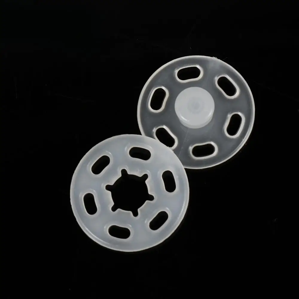 100pcs Plastic Crafts Handmade Fasteners Stud Press Button Sewing
