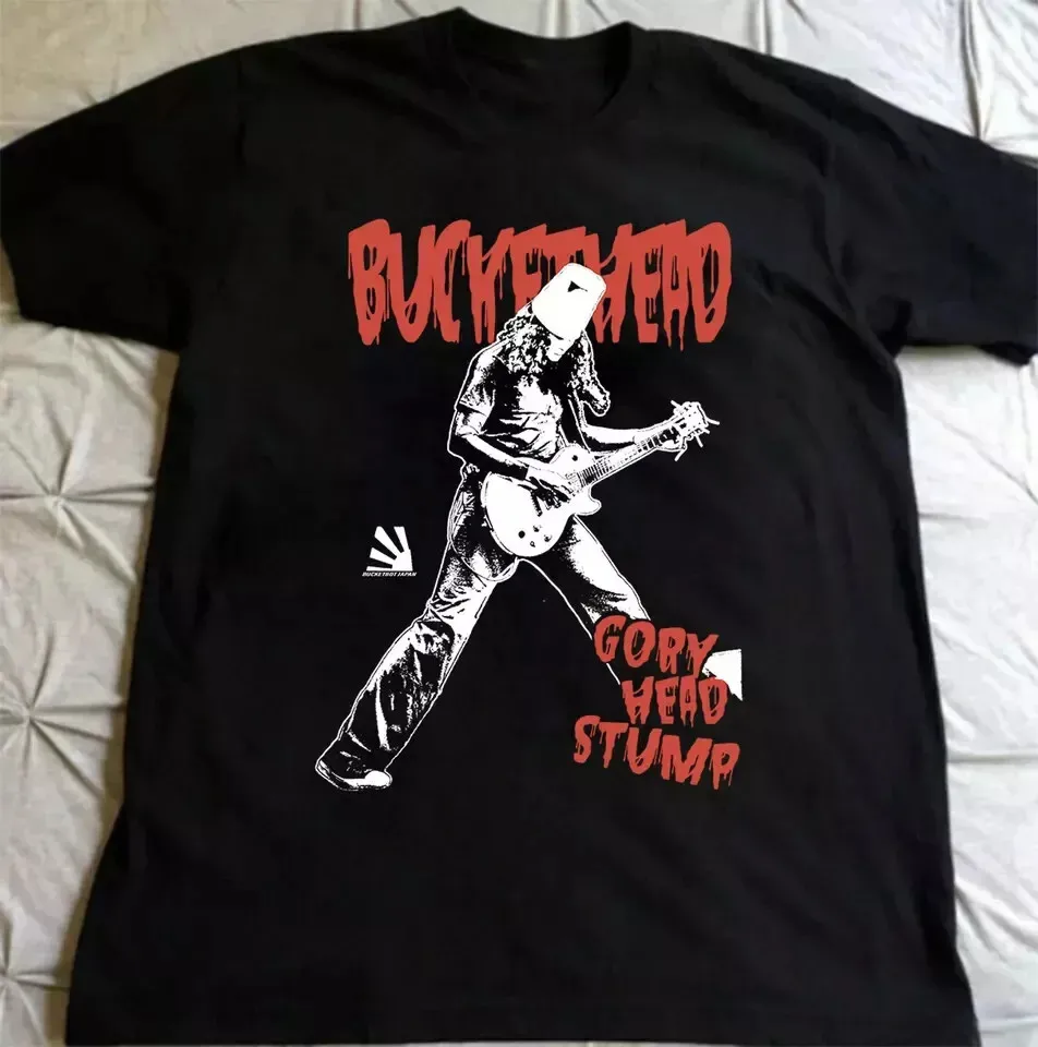 تي شيرت Buckethead BAND مقاس S M L 2345XL قطن للرجال CM03