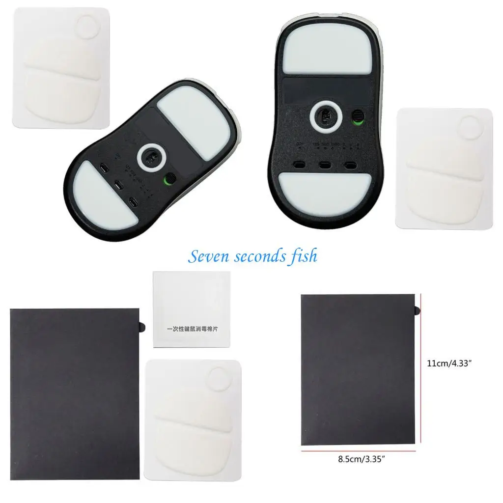 

L74B Mouse Skates Pad Curveds Edges Mouse Feet Stickers for VAXEE XE Mouse