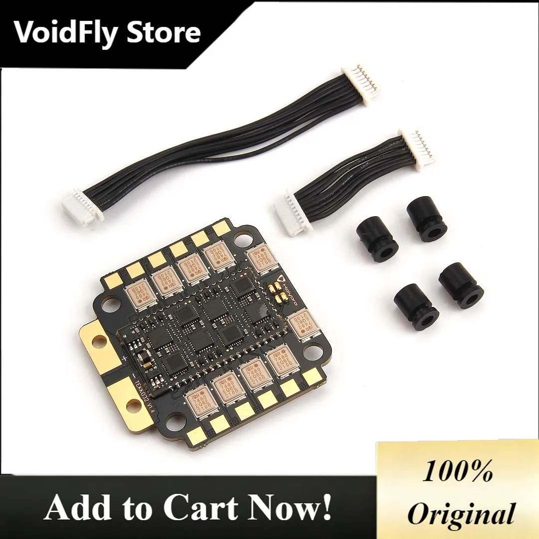 VoidFly Holybro Tekko32 F4 MCU Metal 4in1 65A ESC AM32 / PWM output 128K / 4~6S 30.5x30.5mm For FPV Racing