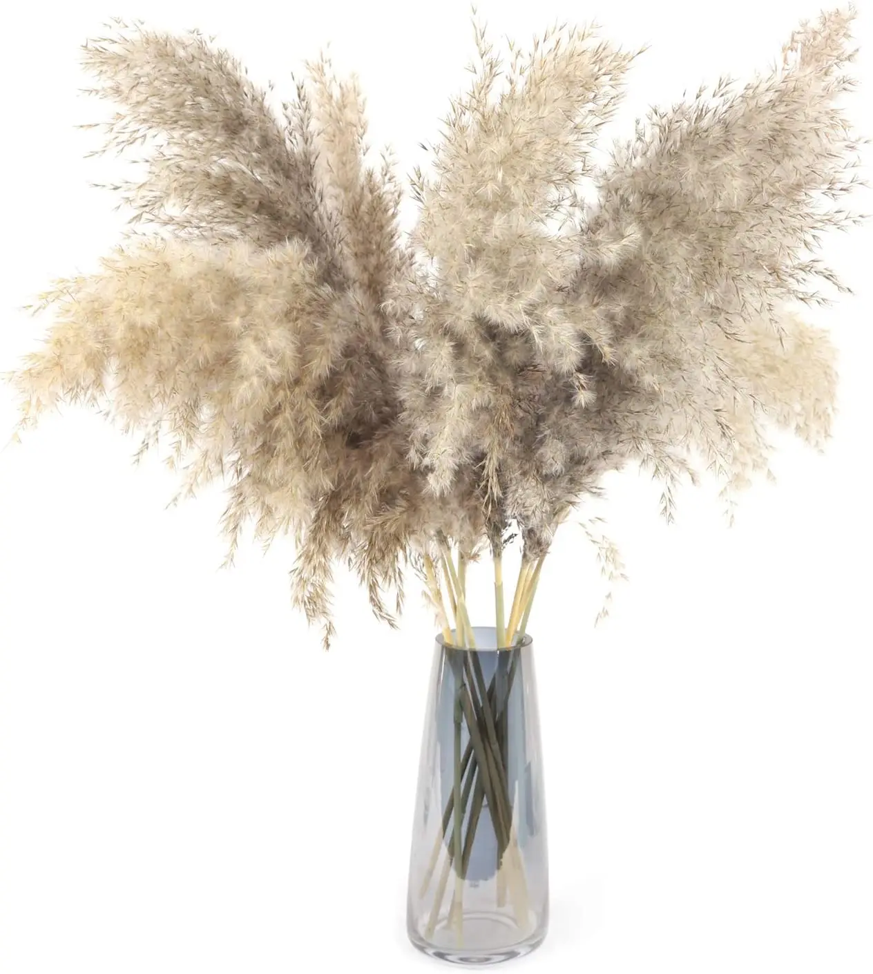 

10pcs Dried Flowers Bouquet Pampas Grass Reed Fleurs Sechees Flores Artificial Flowers Home Decor Christmas Wedding Decoration