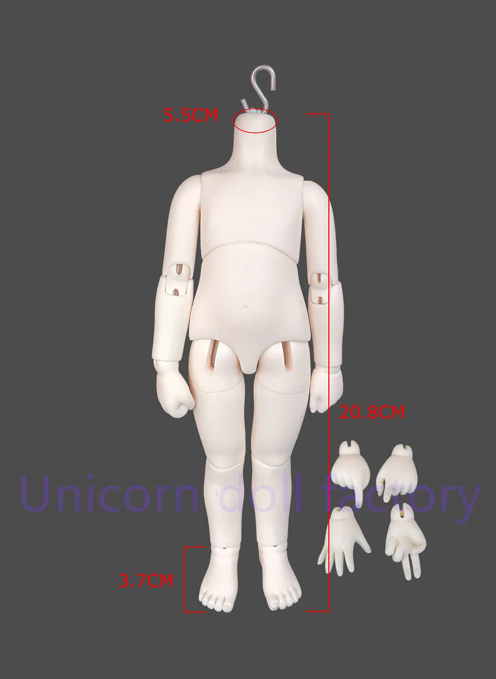 Bjd1/6 CDti Male baby Resin Toy model human body accessory