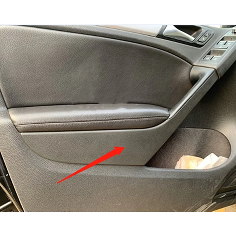 Car Inner Door Handle Cover Trim Black Interior Parts 5K4868039A