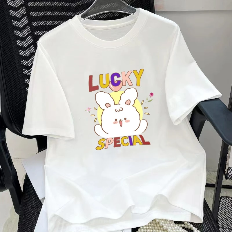 المرأة قصيرة الأكمام تي شيرت ، Kawaii تيز ، لطيف الشارع الشهير ، Y2K الملابس ، النمط الياباني ، ملابس السيدات العليا ، Harajuku الملابس