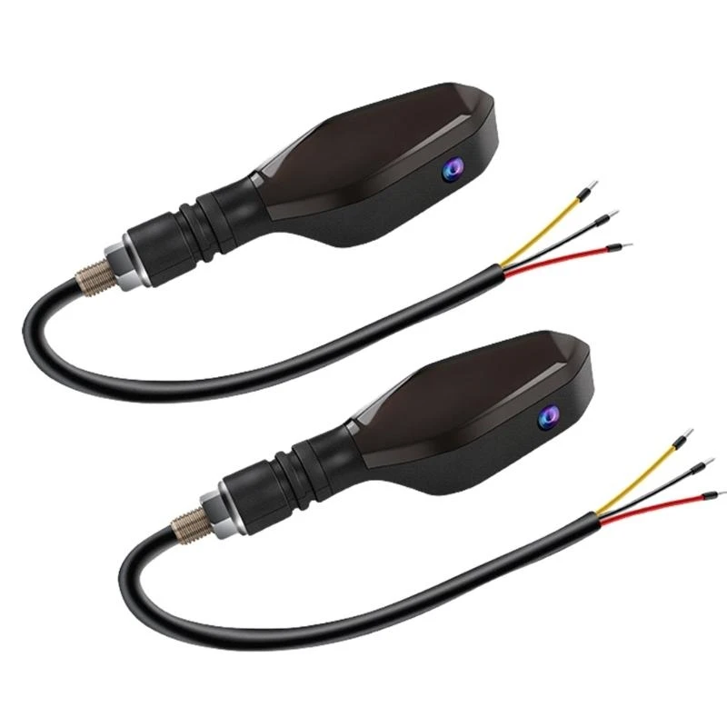 

Motorcycle LED Flowing Projection Lamps Waterproof Enhances Night Riding Safety