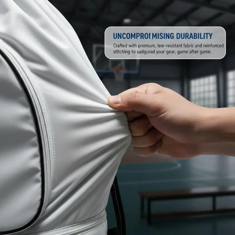 

Large Capacity Basketball Shoe Bag Drawstring Design for Badminton Sports Outdoor Gymnasium School Training and Travel