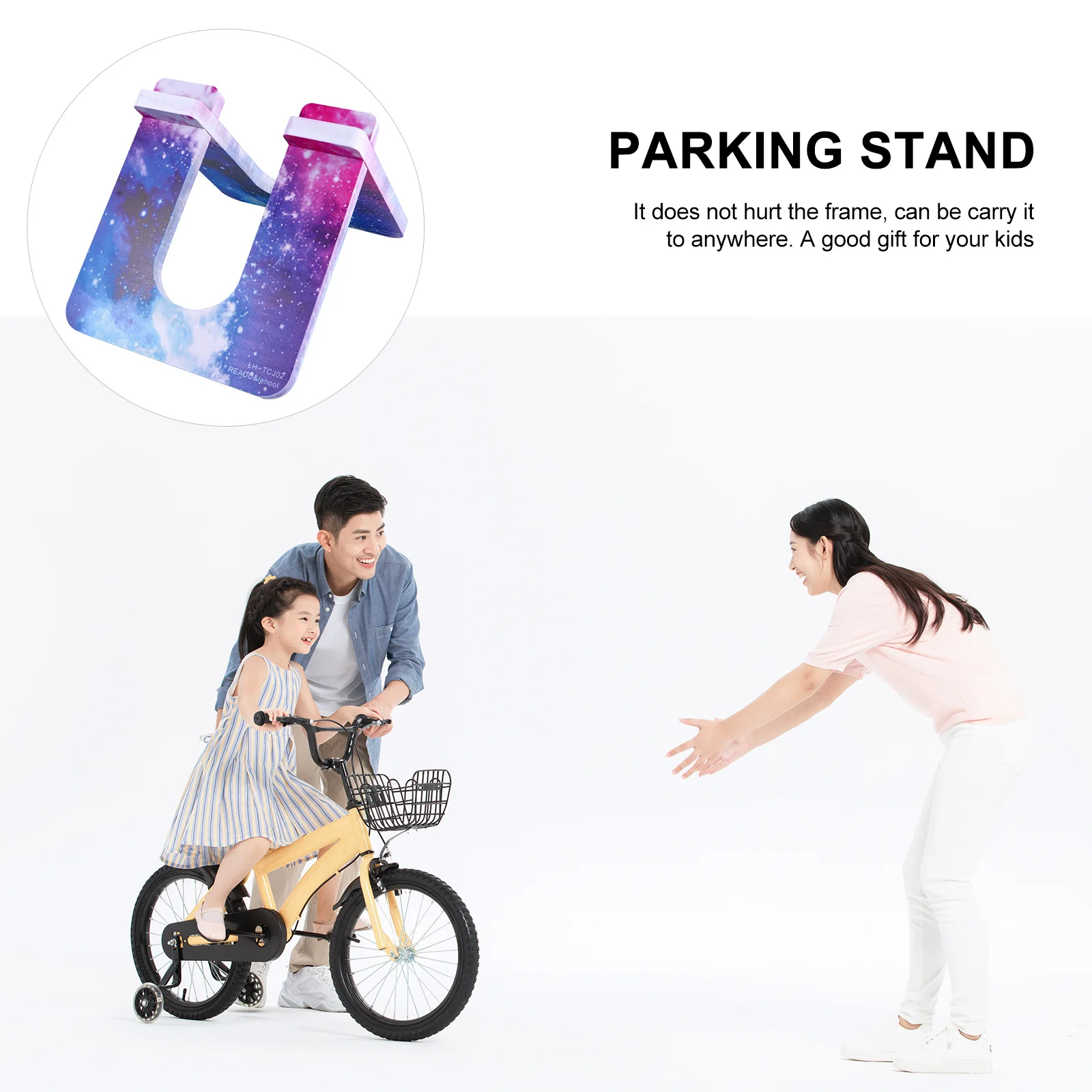 

2Pcs Kids Scooter Parking Stand Rack for Balance Bike and Kick Scooter - Easy Assembly No Damage to Frame Design