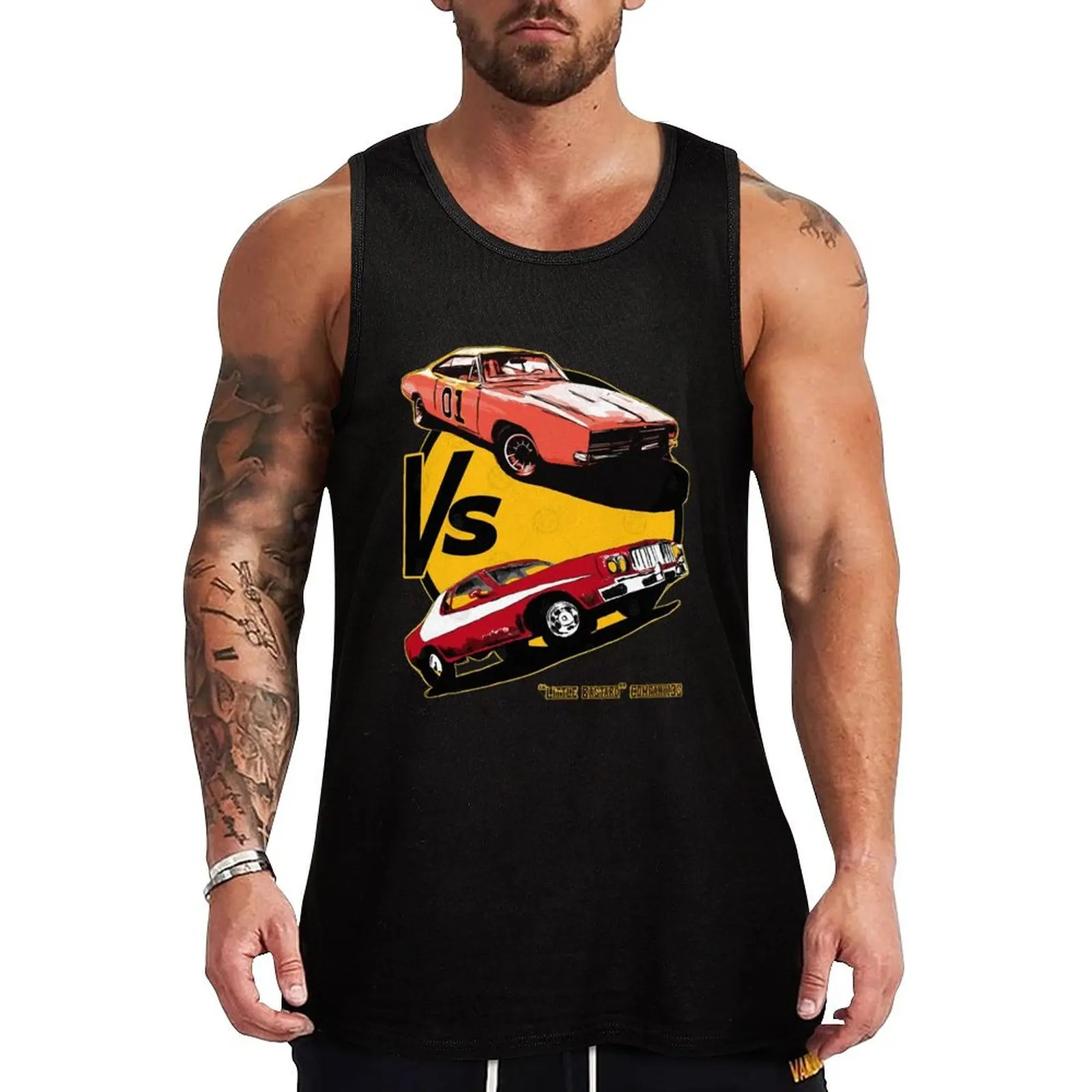 Dukes Vs Starsky e Hutch Tank Top Sports Tank Top Moisture Wicking Quick Dry Shirt