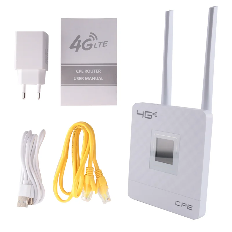 CPE903 4G Wireless Router mit SIM-Slot-Überwachung Enterprise Wireless zu kabelgebundenem tragbarem WIFI für Zuhause/Büro (EU-Stecker)