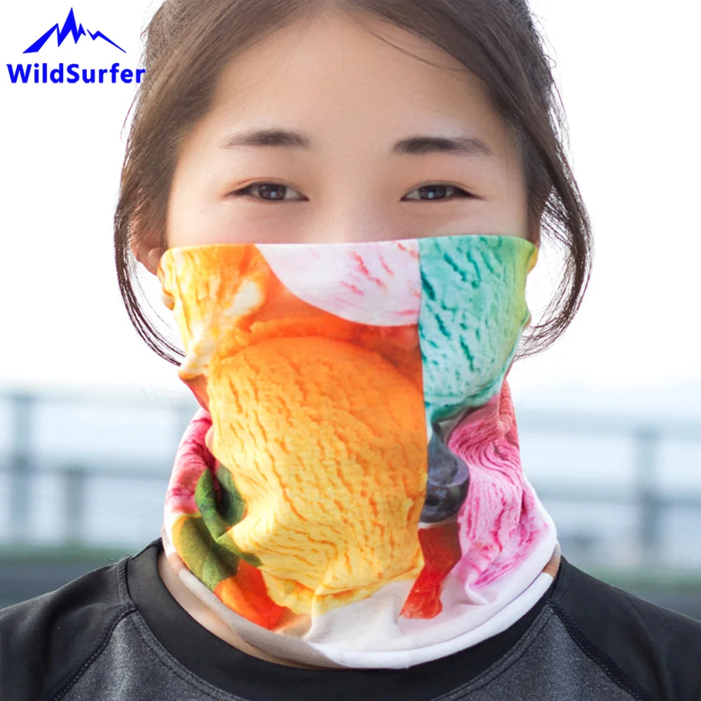 Multifunctional Headwear for Men and Women, Face WildSurfer Cycling Mask, Magic Scarf, Bandana, Headband, Headband, Bicycle, Bik