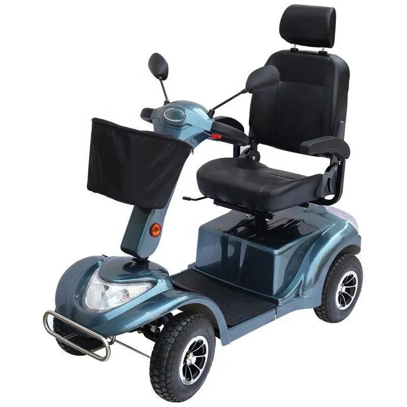 

Four Wheels Heavy Duty 800W Powerful Outdoor Handicap Electric Mobility Scooter For the Elderly Disabled Adult