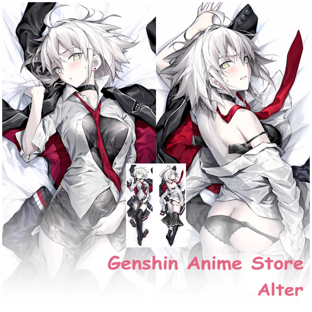 

Dakimakura Fate Grand Order Alter Cartoon Body Pillowcase Cosplay Props Anime Double-Sided Printed Otaku Pillow Cushion Covers