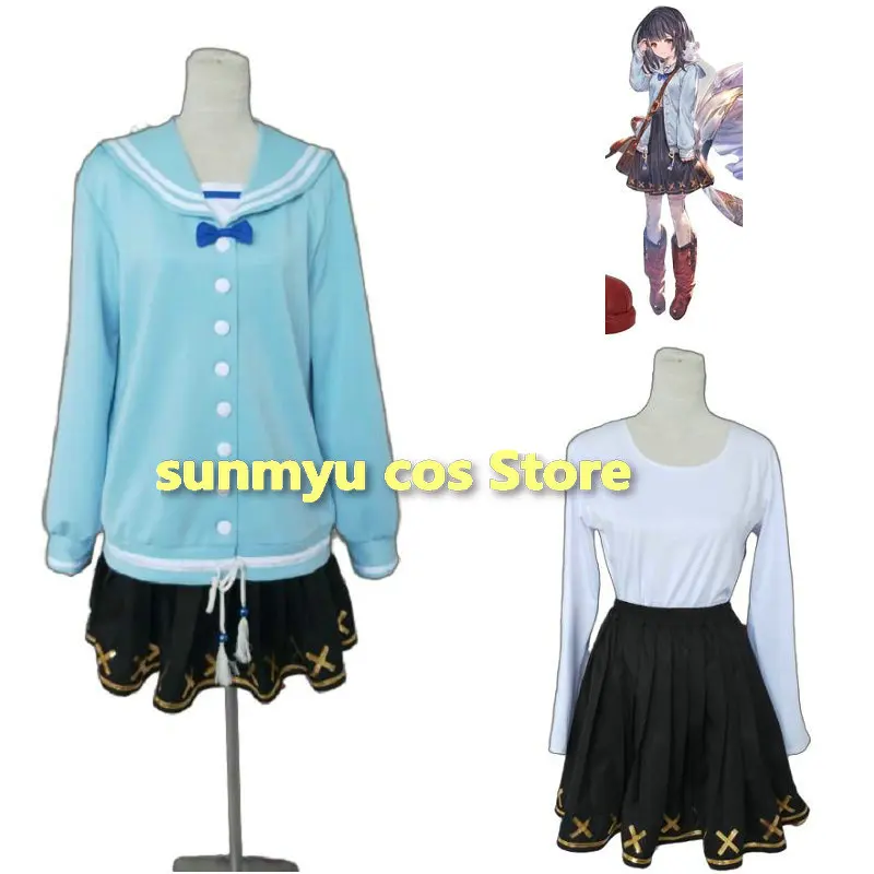 

Granblue Fantasy vikala Cosplay Costume Customize size