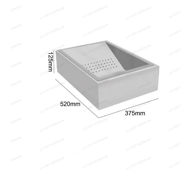 

Станция для приготовления картофеля фри SF-801 | Универсальный рабочий стол с корзиной для жарки и платформой для фильтрации масла для бургерных