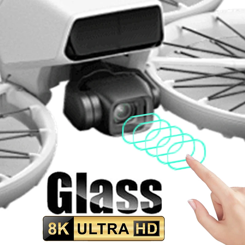 For DJI Flip Drone HD Clear Camera Lens Protectors Film For DJI Flip Camera Anti-scratch Tempered Glass Protective Films