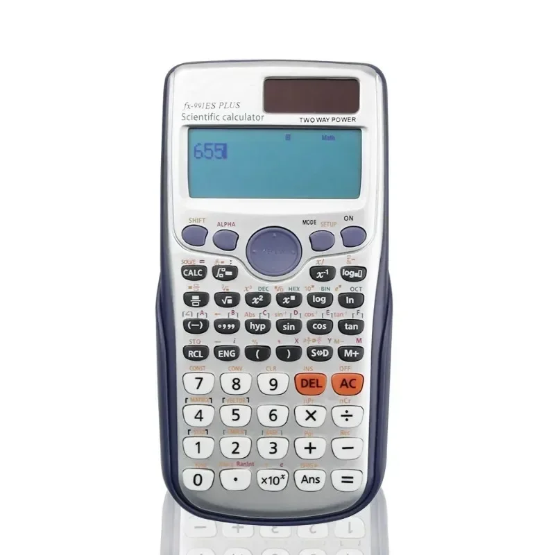 Professional Scientific Calculator Handheld Students Scientific Calculator LED Display Pocket Functions Calculator for Teaching