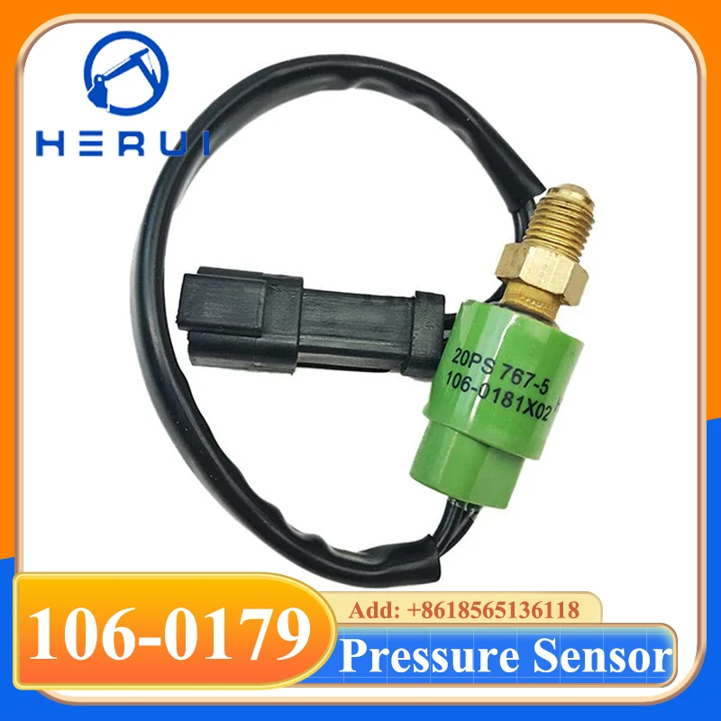 

20PS767-7 106-0179 20PS7677 1060179 Pressure Switch Sensor for Cat Wheel Track Excavator W345CMH 303CR E320B E320C