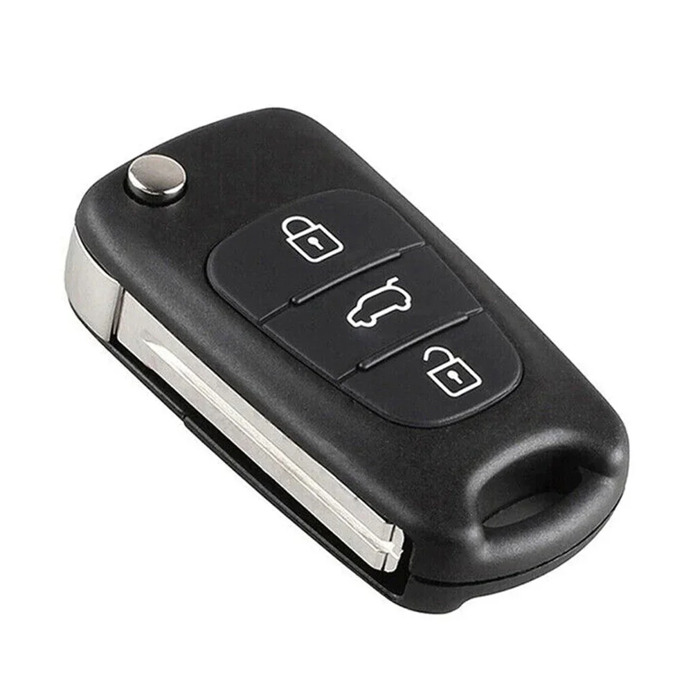 1pc per Hyundai 3 pulsanti Flip Key Fob Case Shell Cover Remote Key Case per Hyundai I20 I30 X35 IX20 Veloster
