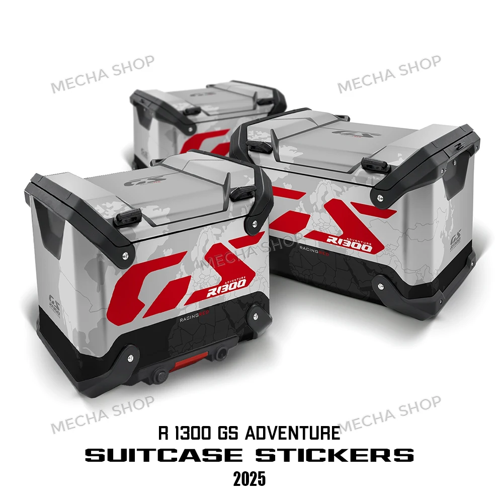 

Motorcycle Protective Decal Graphic Sticker Aluminium Panniers Top Box Decal Sticker Kit For GS 1300 Adventure 2025