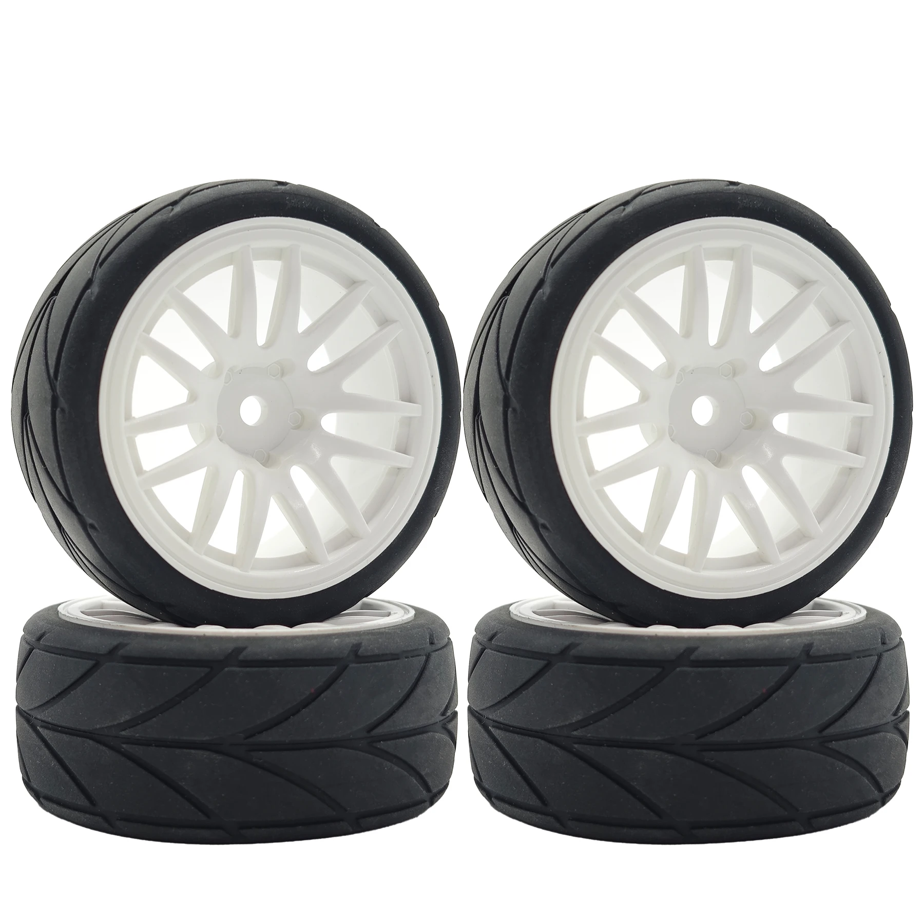 1/10 RC Racing Banden & Velgen Hub 12mm Hex voor 1:10 RC On Road Auto Tamiya TT01 TT02 XV01 XV02 PTG-2 TA06 HSP HPI Kyosho