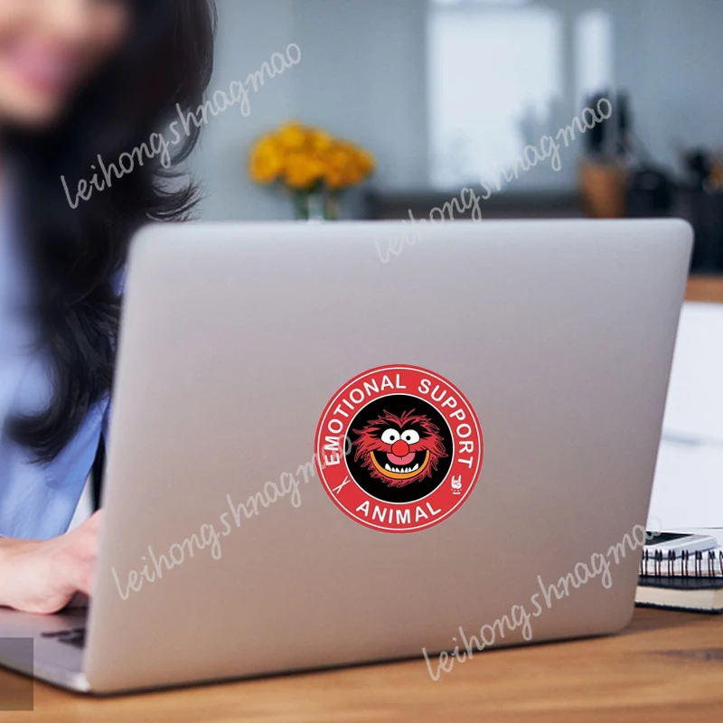 ملصقات حيوانات مستوحاة من الفينيل الدعم العاطفي مناسبة لتزيين السيارة والدراجات النارية وأجهزة الكمبيوتر المحمولة وما إلى ذلك
