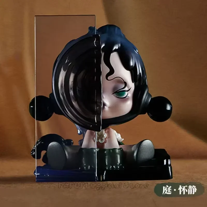 

100% POP MART SKULLPANDA The Ink Plum Blossom Series Blind Box Toys Mystery Box Mistery Caixa Фигурка Surpresa Cute