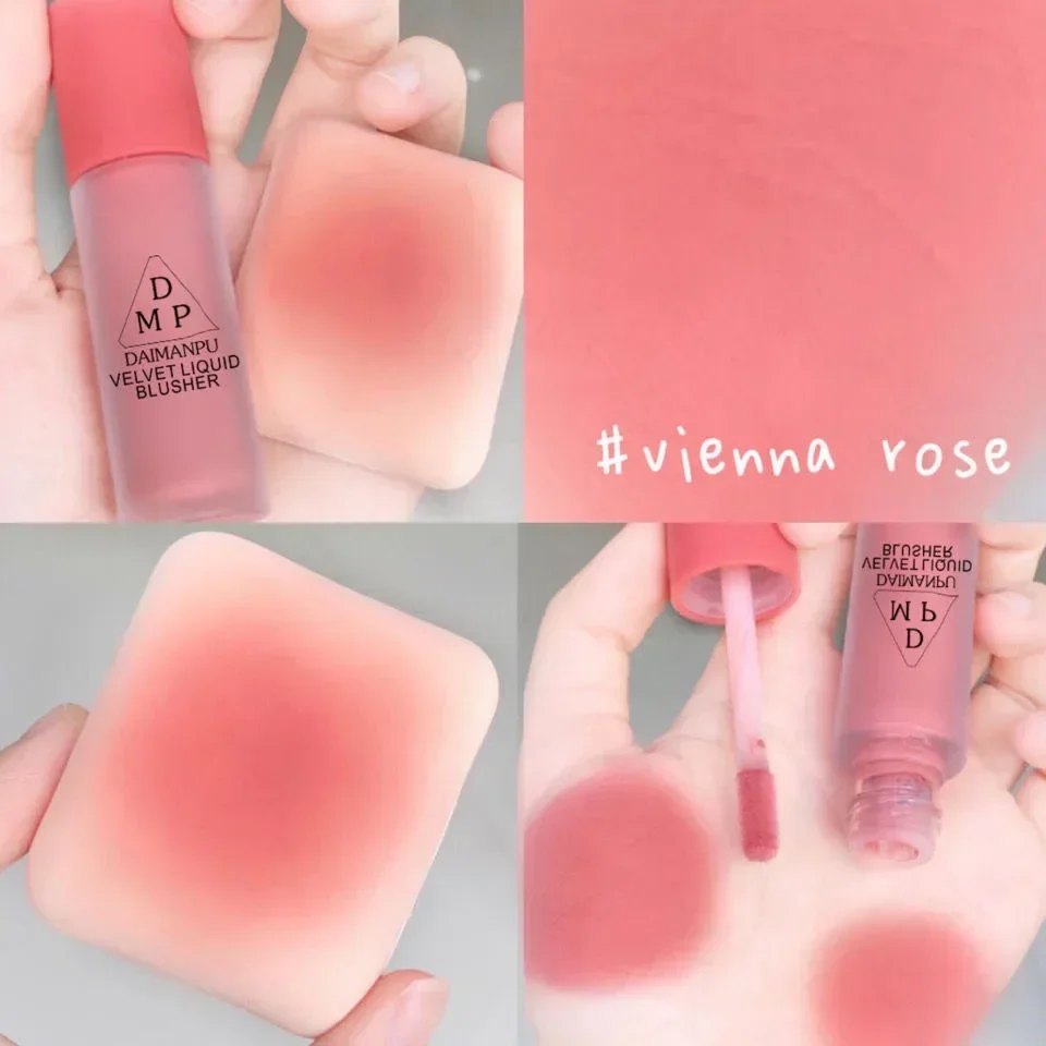 Hal allor Liquid Blush lang wirkende wasserdichte Easy Halo Dye hellt das Gesicht glatte pfirsich rote weibliche Kosmetik auf