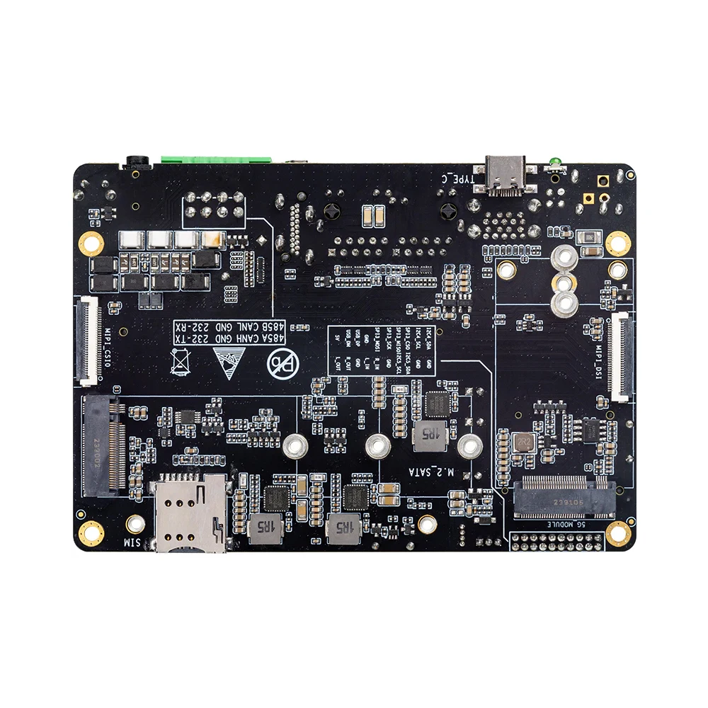 AIO-3576JD4 Model Besar dengan Konsumsi Daya Rendah AIOT Mainboard Rockchip RK3576 Papan Pengembangan 6T Papan Inti Komputasi
