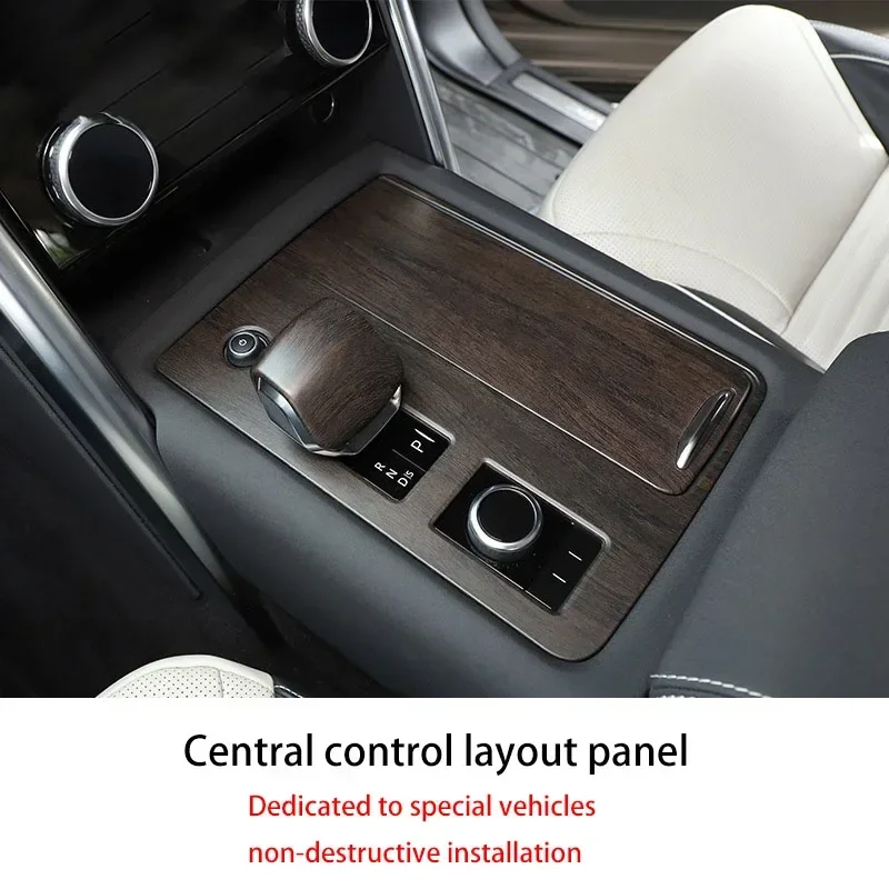 Center Console Gear Panel Scratch-resistant Protective Cover Sticker For Land Rover New Discovery 5 2021 2022