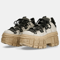 2025 New Women Retro Spanish Contrast Color Heavy Metal Super Platform Couple's Same Tank High Top Punk Shoes 8cm
