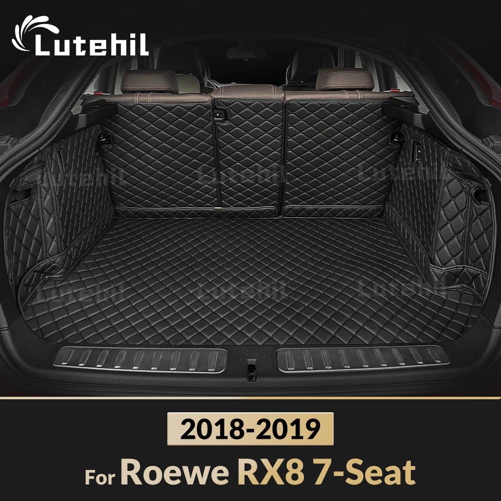 

Для Roewe RX8 7-местный 2018 2019 авто полное покрытие коврик в багажник Lutehil автомобильный чехол для багажника коврик в багажник аксессуары для интерьера