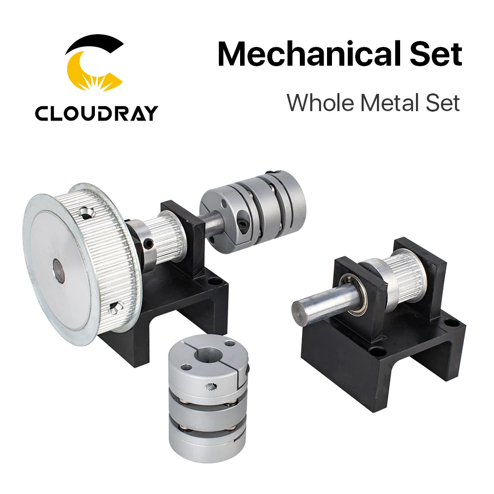 Imagem -03 - Laser Peças Metálicas Transmissão Laser Cabeça Componentes Mecânicos para Faça Você Mesmo Gravura e Máquina de Corte Cloudray-co2
