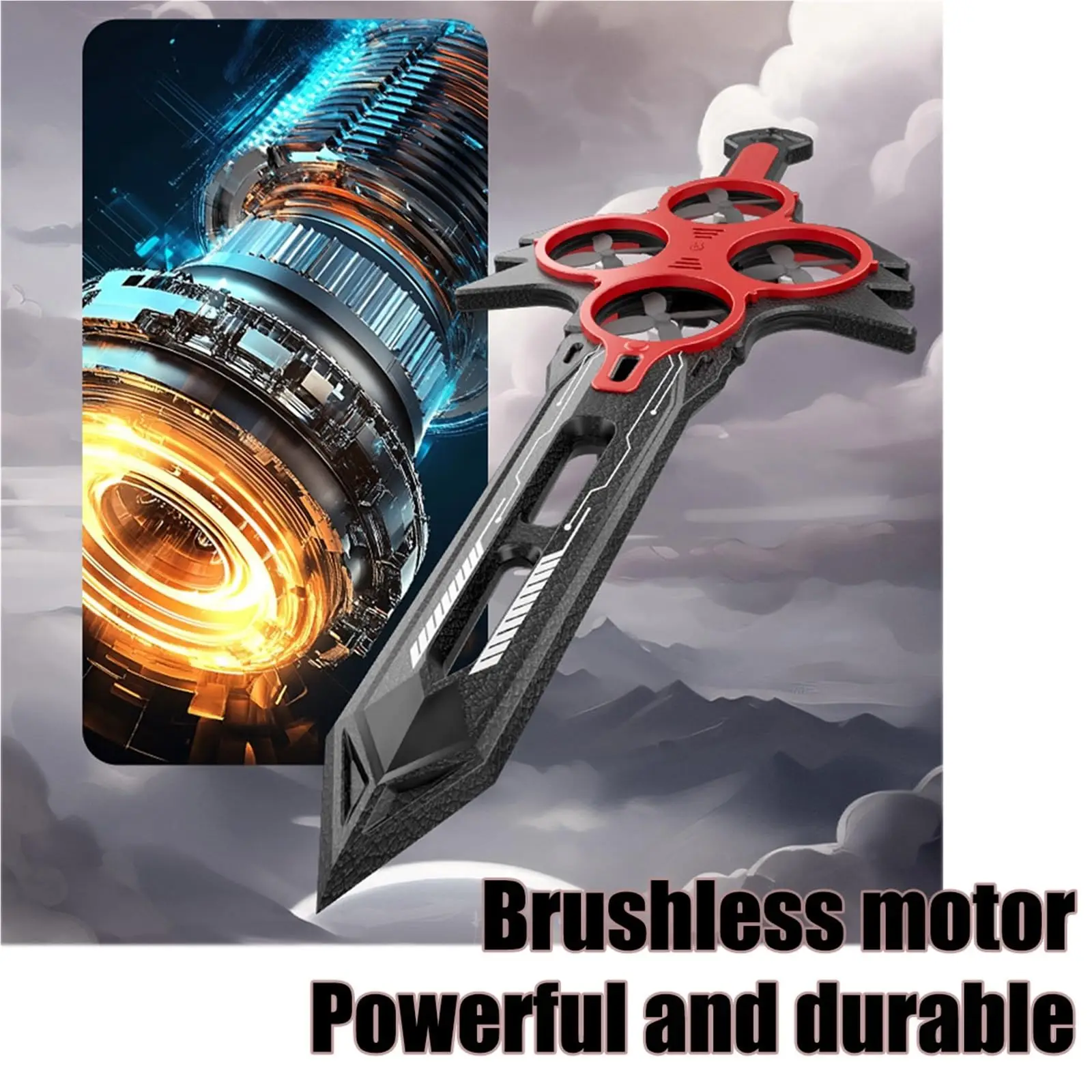 

Remote Flying Sword Drone Flying Sword RC Glider for Adults 3-Speed Stunt Hand & Remote Controlled 360° Stunt Flip child Gifts