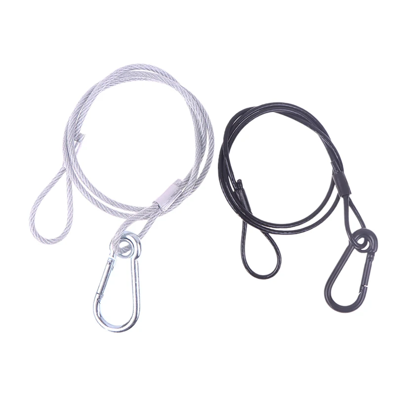 1 Piece 70/80/100cm Stage Light Safety Rope Cable/Safe Wire High Quality Steel Lock Wire Safe Rope Lock