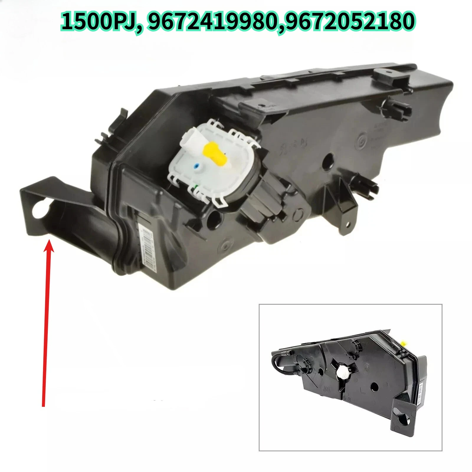 1500PJ, 9672419980,9672052180 Bomba de Tanque de Filtro DPF para Citroen Berlingo II, C4 Picasso, para Peugeot 5008 1.6 HDi, 2.0 HDi